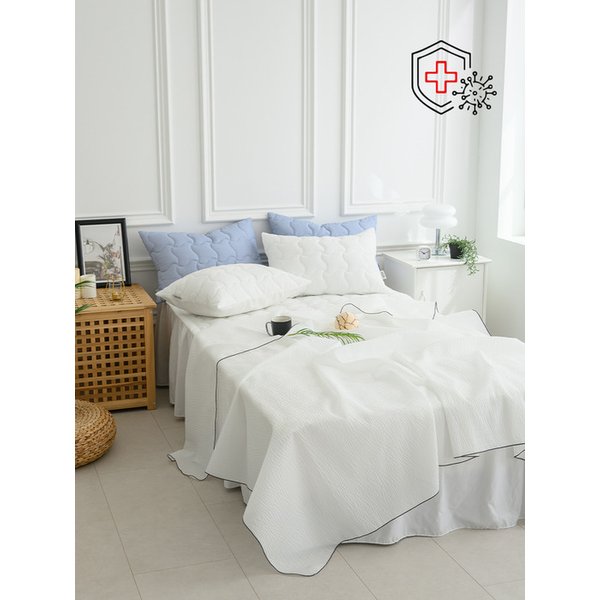 항균 탈취 써니 시어서커 여름 홑이불 SS