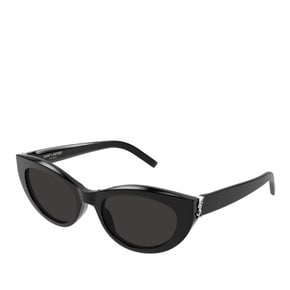 [해외배송] 생로랑 캣아이 다크 렌즈 선글라스 SL M115 001 BLACK BLACK BLACK 54