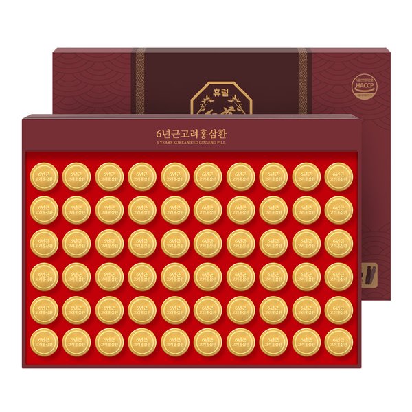 [쇼핑백 증정]6년근 고려홍삼환 60환