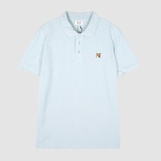 메종키츠네 25SS 폭스헤드 반팔 폴로티셔츠 시러스 블루 LM00208KJ7002 0072