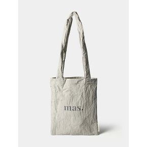 Shirring eco bag _ Gray