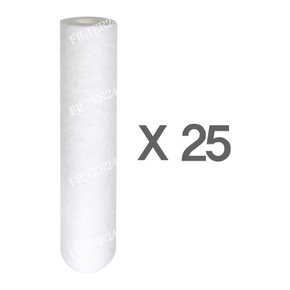 하우징용 멜트브로운 침전필터 20인치 500mm 10마이크론 25개 1BOX (불순물제거용 국산)
