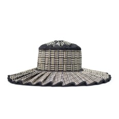 [공식] Black Bamboo Island Capri Hat (블랙 밤부 - 아일랜드 카프리)