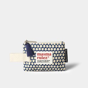 마스마룰즈 Mini strap pouch _ 데이지네이비