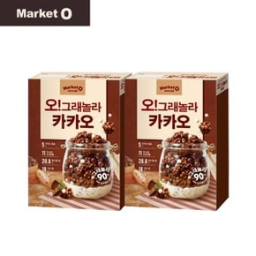 오리온 마켓오 오그래놀라 카카오 300g x 2개 유산균볼 초코 시리얼