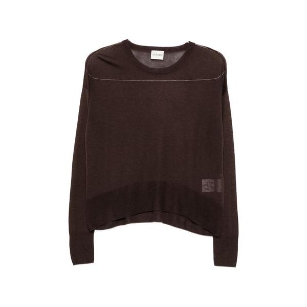 확대된 대표 클로즈드 스웨터 C9680592422963 BROWN