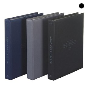 문화 실키명함철 A500-1 500명 흑색 [NEX]