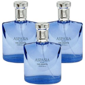 (3개) 아스파시아 오드 퍼퓸 포 맨 남자향수 더 스포츠 50ml