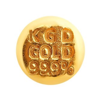 한국금다이아몬드 순금 주물 골드바 금 덩어리 24K 1g 미니 콩알금 금테크