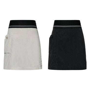 풋조이 골프스커트 CQK FKJWC7703 23FW POCKET SKORT WMN