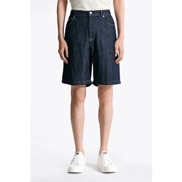 타미진스 남성 린넨 데님 쇼츠 T32F1NEQ01TML1 TOMMY JEANS