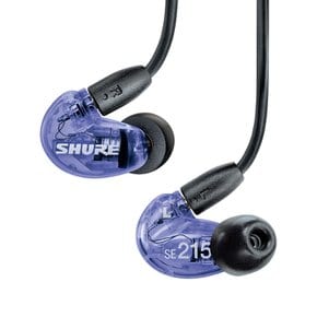 SHURE SE215SPE PURPLE 슈어 인이어 이어폰