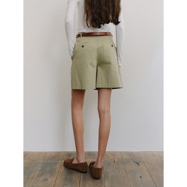 TIS CLASSIC COTTON SHORT PANTS_2COLORS