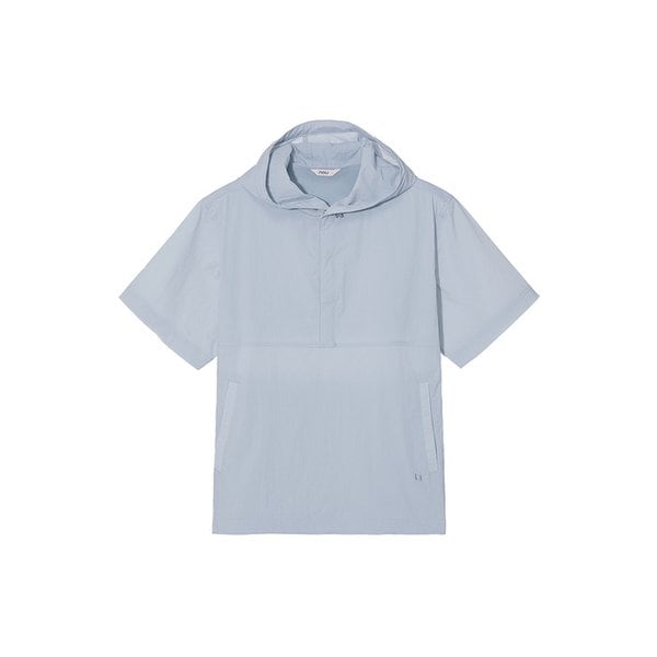 액트에어 반팔 후드 아노락 Light Blue