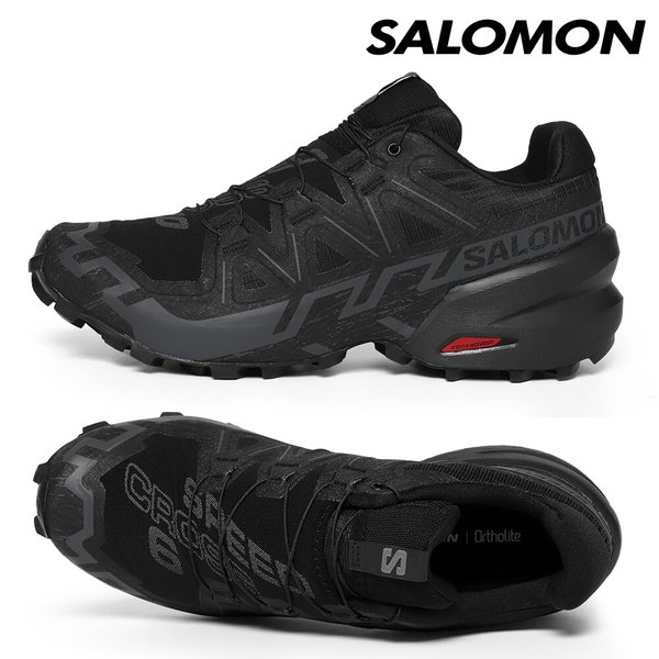 [살로몬] 스피드크로스 6 트레일 러닝화 블랙 팬텀 L41737900