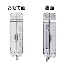 가죽인LEATHERMAN MICRA SILVER MICSV (레더맨) 멀티 툴 마이크라 실버 [일본 정규품] 25년 보증