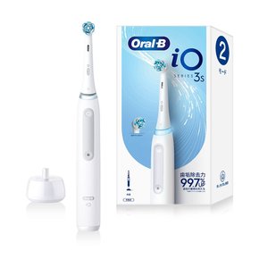 [Amazon.co.jp 한정] 브라운 오랄 B iO3S 콰이트 화이트 전동 칫솔 iOG31A60WT