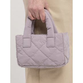 ELLA padded mini tote bag_Lavender