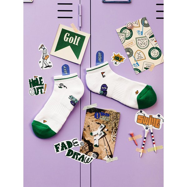 쿨맥스 스니커즈 양말 홀인원