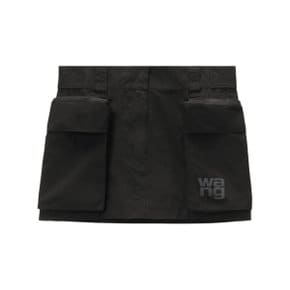 [국내배송] [알렉산더 왕] 여성 미디 스커트 4WC3245061 001 BLACK