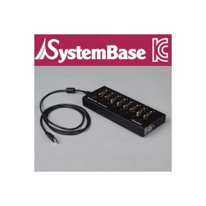 엠지솔루션 [Multi-8/USB COMBO(Female)] SystemBase(시스템베이스) 8포트 USB 시리얼통신 어댑터, RS422/RS485 컨버터 Female