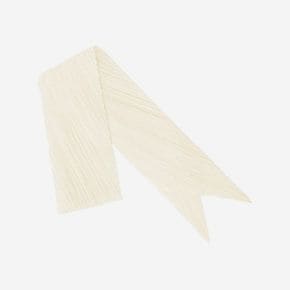 (W) 플리츠 플리즈 이세이 미야케 베이직 스카프 화이트 (W) Pleats Please Issey Miyake Basic