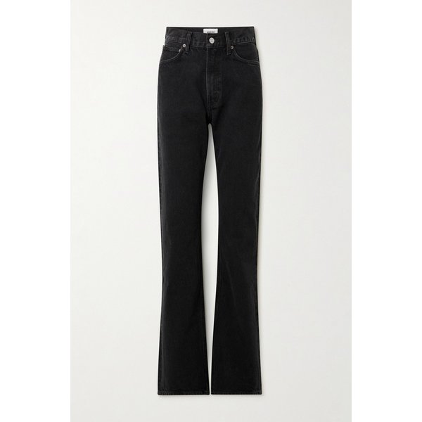 리나  하이라이즈 플레어 진 블랙 46376663162898623