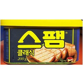 클래식 스팸햄(백설 200g)X4 햄 통조림 스팸 가공육 (WC9C4F7)