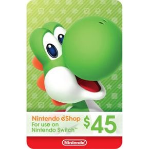 미국 닌텐도 스위치 게임 45 Nintendo eShop Gift Card [디지털 Code] 1509709