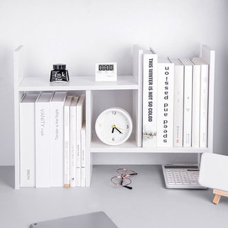 디작소 자유배치 책꽂이 선반 H형 공간활용 책상정리선반