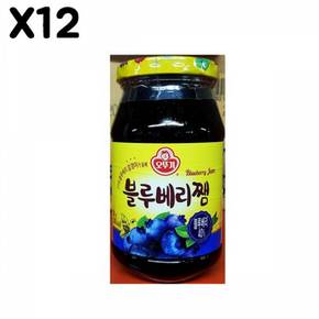 과일잼 잼 FK X12 오뚜기 블루베리잼 500g X12-