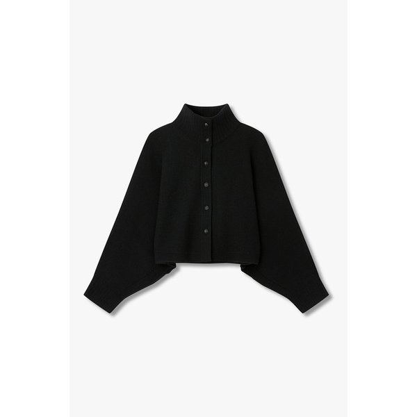 캐시미어 울 블렌드 하이넥 가디건 7116150R01199