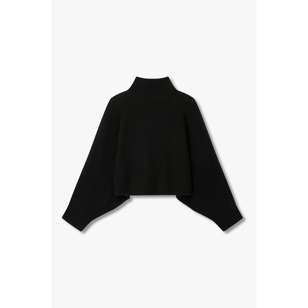 캐시미어 울 블렌드 하이넥 가디건 7116150R01199