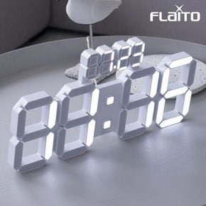 국산 플라이토 데이즈 3D LED 인테리어 벽시계 38cm