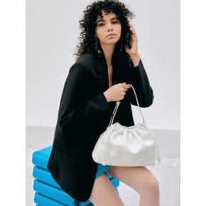 Balloon (M) Shoulder Bag (White Ivory)