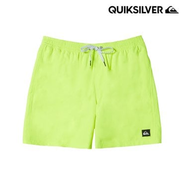 퀵실버 남성 비치숏 EVERYDAY SOLID VOLLEY 15 (QE21BS001)