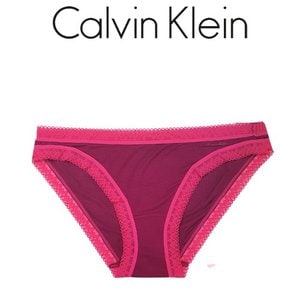 Calvin Klein Underwear 캘빈클라인 MODAL COTTON 레이스트림 비키니팬티 D3515 607