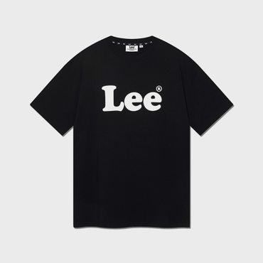 LEE 빈티지 로고 티셔츠 블랙 LE2502ST03BK