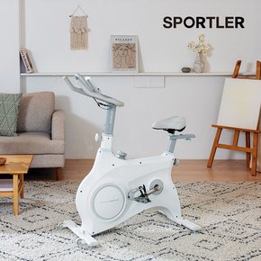 [ED]스포틀러 실내자전거 스피닝 오브제 스완 가정용 스핀 바이크 헬스 사이클 운동 기구