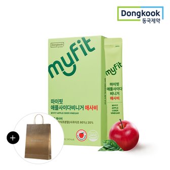 동국제약 [동국제약/쇼핑백증정] 마이핏 애플사이다비니거 애사비 (14포) 1박스