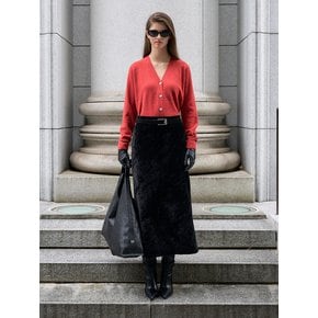 Velvet Modern Long Skirt