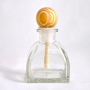 차량용 디퓨저 용기 우드볼 50ml 8개 공병 방향제 베