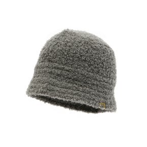 KNIT BUCKET / MOHAIR BOUCLE / CHARCOAL