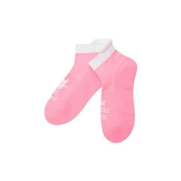 왁 골프 (WGLCX25113PIX)Women NEW Short Socks