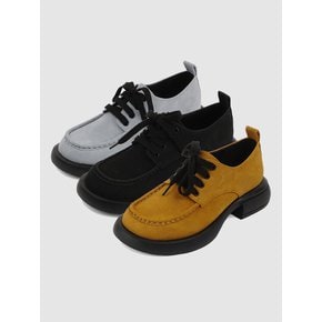 Chunky lace up loafer (3colors)