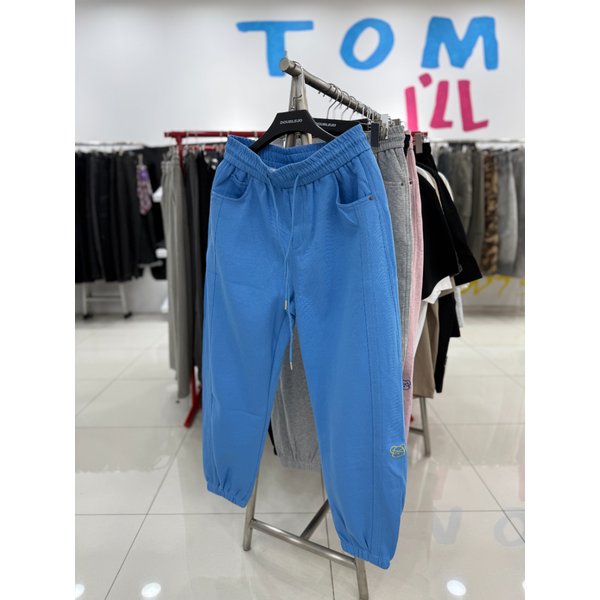 [여주점] 사이드베어조거팬츠,남여공용팬츠,커플팬츠,블루JHZZ80419