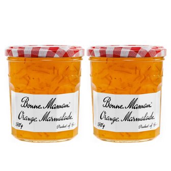  본마망 오렌지 마멀레이드 과일잼 스프레드 Bonne Maman Orange Marmalade 370g 2개