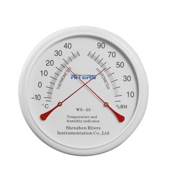 텐바이텐 리터스 벽걸이 온도계 습도계(화이트) /온습도계 측정기