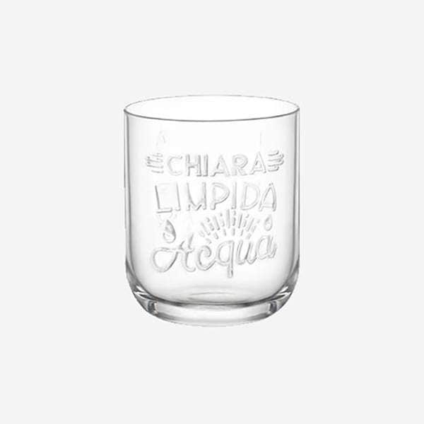 확대된 대표 보르미올리 그라피카 아쿠아 유리컵 395ml 1P