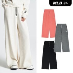 [코리아공식] [MLB] 여성 바시티 스웨터 와이드팬츠 (4 COLOR)